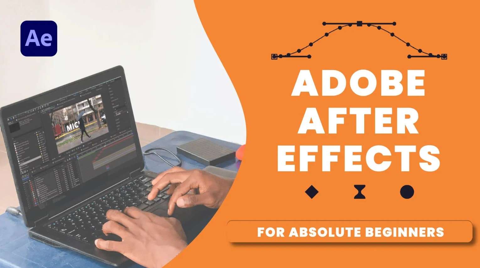 Adobe After Effects complete course from beginner to Advanced.