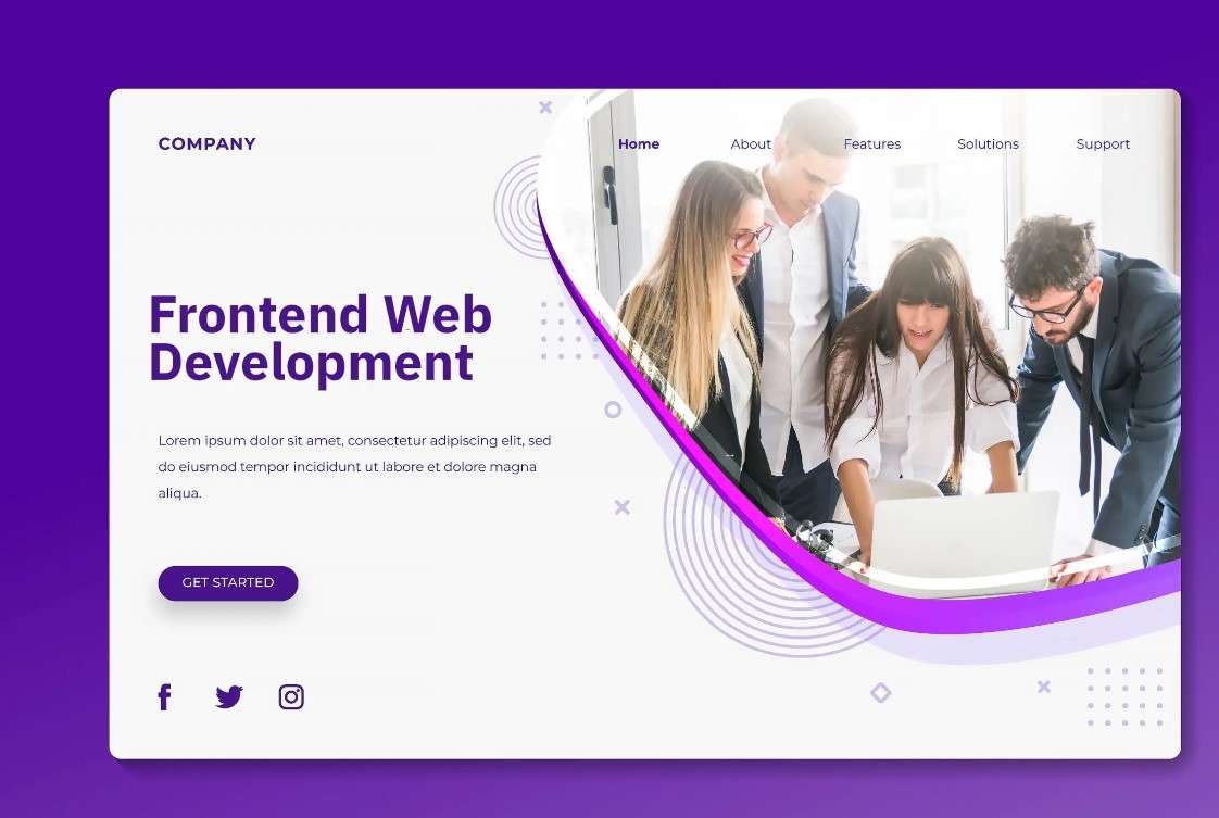 Front-end Web development, complete HTML, CSS & JavaScript complete course