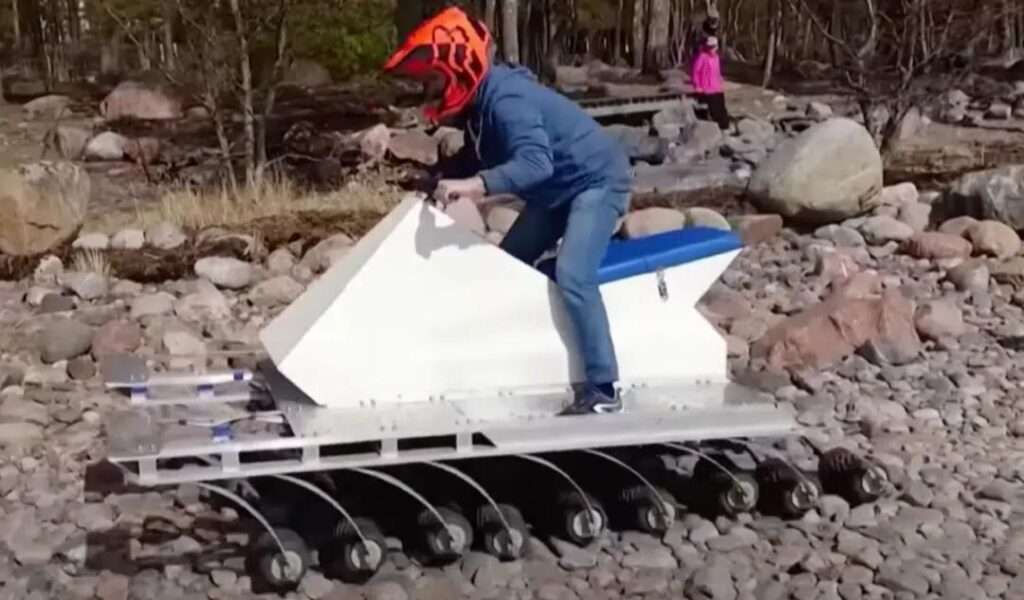 Watching This 18-wheel ATV moving will Freak You Out