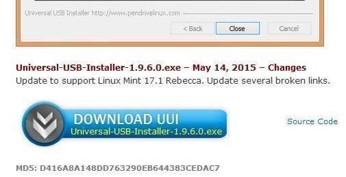 Universal USB Installer (UUI) Free Download Fully Activated